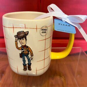 NWT Disney Rae Dunn Woody HOWDY coffee mug Toy Story NWT